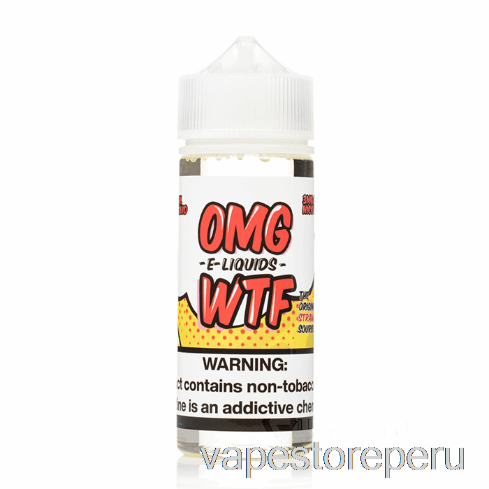 Vape Recargable Wtf - Omg E-líquido - 120ml 3mg